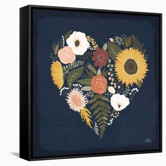 Autumn Romance IX-Laura Marshall-Framed Stretched Canvas