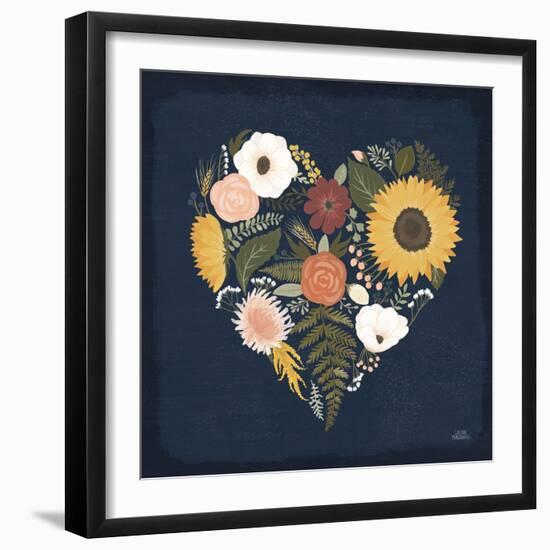 Autumn Romance IX-Laura Marshall-Framed Art Print