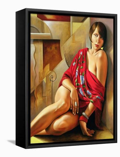 Autumn Ruby, 2006-Catherine Abel-Framed Stretched Canvas