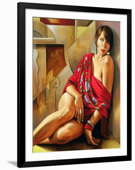 Autumn Ruby, 2006-Catherine Abel-Framed Giclee Print