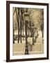 Autumn, Rue De Foyatier Steps to the Place Du Sacre Coeur, Montmartre, Paris, France-Walter Bibikow-Framed Photographic Print