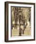 Autumn, Rue De Foyatier Steps to the Place Du Sacre Coeur, Montmartre, Paris, France-Walter Bibikow-Framed Photographic Print