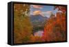 Autumn's Breath-Darren White Photography-Framed Stretched Canvas