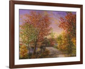 Autumn's Color of Fashion-Nicky Boehme-Framed Giclee Print