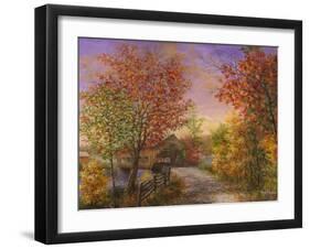 Autumn's Color of Fashion-Nicky Boehme-Framed Giclee Print