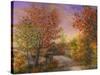 Autumn's Color of Fashion-Nicky Boehme-Stretched Canvas