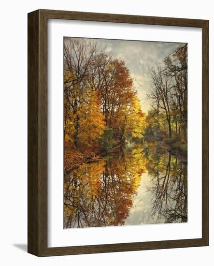 Autumn's Mirror-Jessica Jenney-Framed Giclee Print