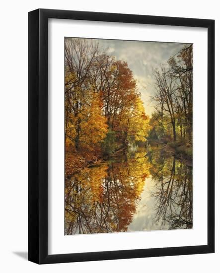 Autumn's Mirror-Jessica Jenney-Framed Giclee Print