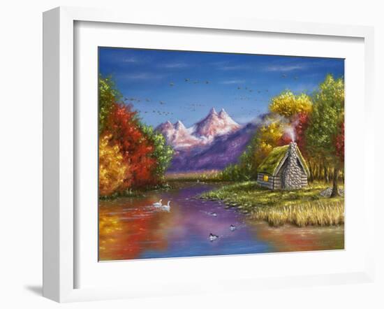 Autumn’s Perfection-Chuck Black-Framed Giclee Print