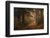 Autumn's Walk III-Danny Head-Framed Photographic Print