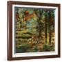 Autumn Scape-Jodi Maas-Framed Giclee Print