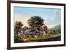 Autumn Scene, 1866-Currier & Ives-Framed Giclee Print