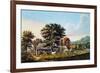 Autumn Scene, 1866-Currier & Ives-Framed Giclee Print