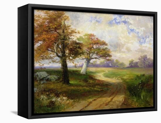 Autumn Scene, 1902-Thomas Moran-Framed Stretched Canvas