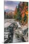 Autumn Scene at Rocky Gorge, White Mountains, New Hampshire-Vincent James-Mounted Premium Photographic Print