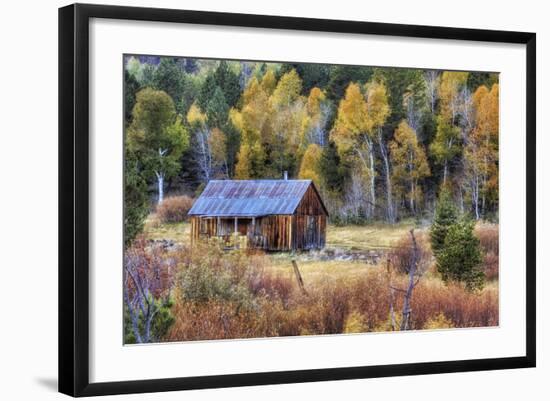 Autumn Scene in Hope Valley-Vincent James-Framed Photographic Print