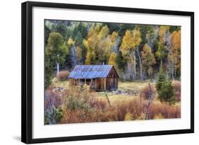 Autumn Scene in Hope Valley-Vincent James-Framed Photographic Print