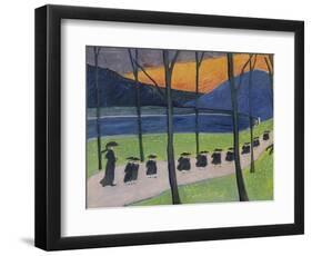 Autumn (School), 1907-Marianne von Werefkin-Framed Giclee Print