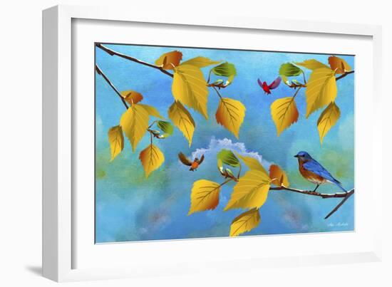 Autumn Season-Ata Alishahi-Framed Giclee Print