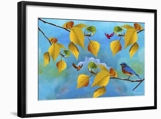 Autumn Season-Ata Alishahi-Framed Giclee Print