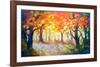 Autumn Shade-Gill Bustamante-Framed Art Print