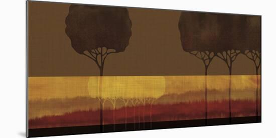 Autumn Silhouettes II-Tandi Venter-Mounted Giclee Print