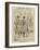 Autumn Sketches-Renard Jules Draner-Framed Giclee Print