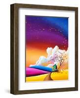 Autumn Skies-Cindy Thornton-Framed Art Print