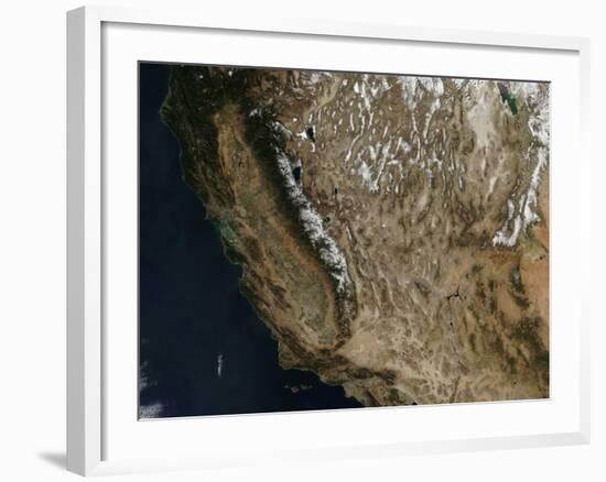 Autumn Snow in the Western United States-null-Framed Photographic Print