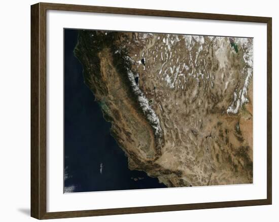 Autumn Snow in the Western United States-null-Framed Photographic Print