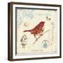 Autumn Songbird-Christopher James-Framed Art Print