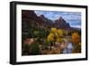 Autumn Southwest Zion National Park, Utah-Vincent James-Framed Photographic Print