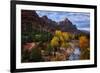 Autumn Southwest Zion National Park, Utah-Vincent James-Framed Photographic Print
