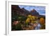 Autumn Southwest Zion National Park, Utah-Vincent James-Framed Photographic Print