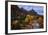 Autumn Southwest Zion National Park, Utah-Vincent James-Framed Photographic Print