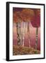 Autumn Spice Equinox Panel 1-Colleen Sarah-Framed Art Print