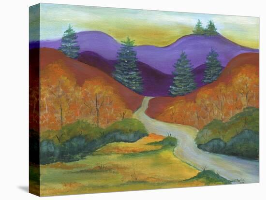 Autumn Splendor-Cheryl Bartley-Stretched Canvas