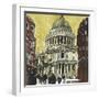 Autumn, St Paul's, London-Susan Brown-Framed Giclee Print