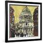 Autumn, St Paul's, London-Susan Brown-Framed Giclee Print