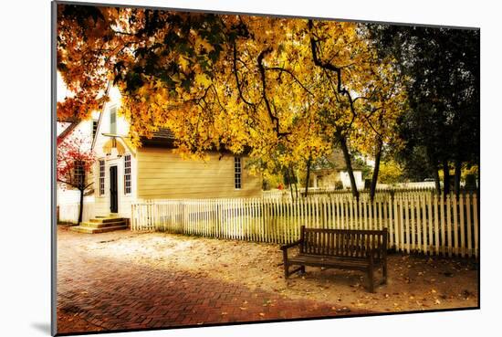 Autumn Stillness II-Alan Hausenflock-Mounted Photographic Print