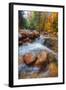 Autumn Stream in the White Mountains, New Hampshire-Vincent James-Framed Photographic Print