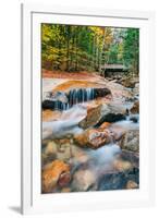 Autumn Stream, White Mountain, New Hampshire-Vincent James-Framed Photographic Print