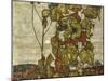 Autumn Sun-Egon Schiele-Mounted Giclee Print