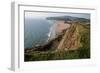 Autumn Sunlight at Three Cliffs Bay, Gower, South Wales, UK-Nigel John-Framed Photographic Print