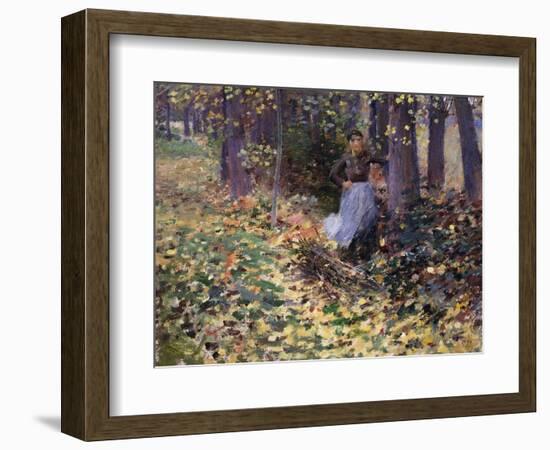 Autumn Sunlight-Robinson Theodore-Framed Giclee Print