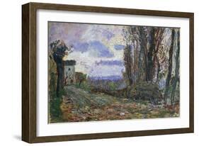 Autumn Sunset, 1895-1900-Leonardo Bistolfi-Framed Giclee Print