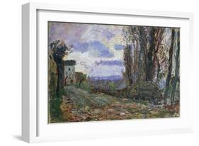 Autumn Sunset, 1895-1900-Leonardo Bistolfi-Framed Giclee Print