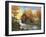 Autumn Sunset at the Old Mill-John Zaccheo-Framed Giclee Print