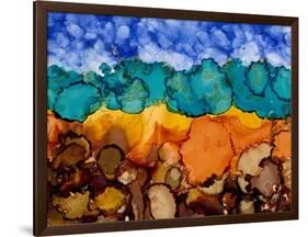 Autumn Terrain II-Regina Moore-Framed Art Print