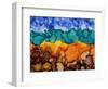 Autumn Terrain II-Regina Moore-Framed Art Print